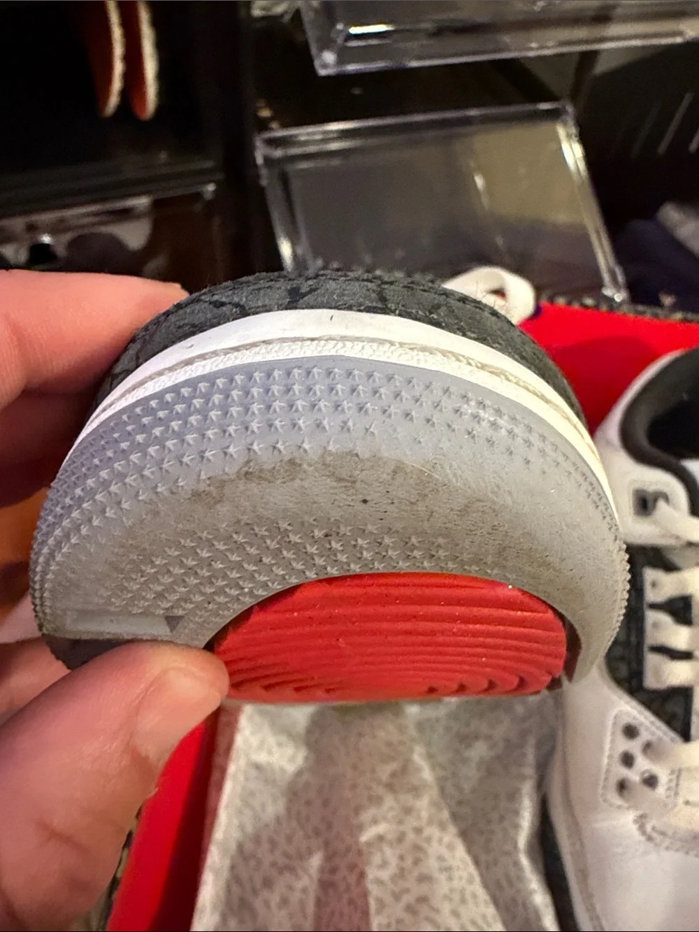 Jordan Men's White and Black Low-Top Sneakers